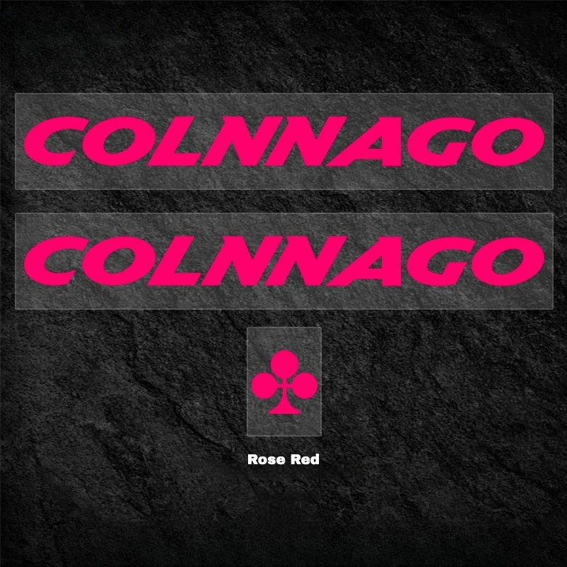 Adesivos de Logo para Quadro Colnago V4 | Etiquetas Personalizadas à Prova d'Água OEM
