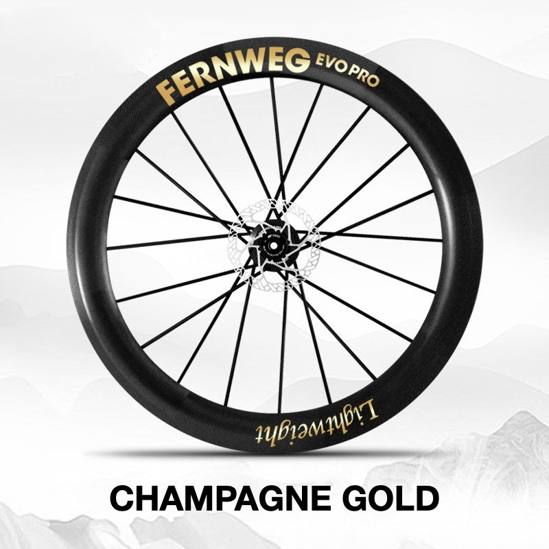 Lightweight Fernweg EVO Pro 85 Wheel Decal Sticker Kit – Logo Cover & Color Change
