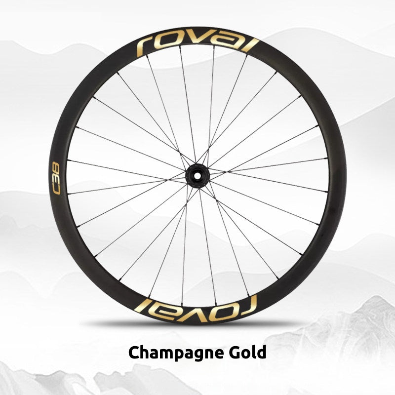 Roval C38 DISC Wheel Decals Sticker Kit for Specialized Roval Carbon Wheels