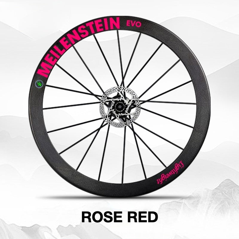 Lightweight MEILENSTEIN EVO Wheel Decal Sticker Kit – Logo Cover & Color Change