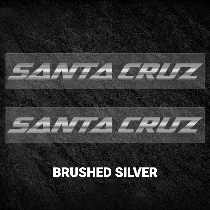 SANTA CRUZ Blur 4 Frame Logo Decal Kit | Custom Color Change MTB Sticker
