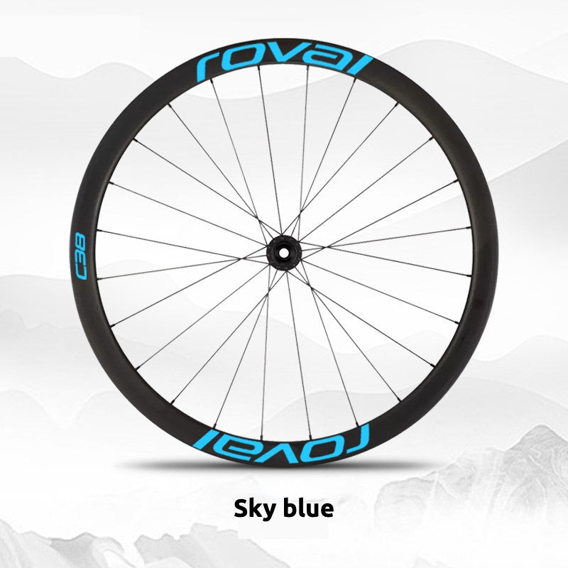 Roval C38 DISC Wheel Decals Sticker Kit for Specialized Roval Carbon Wheels