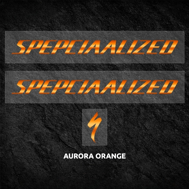 Specialized Aethos Frame Logo Cover Decal Sticker | Waterproof Custom Lightweight Road Bike Frame Decal