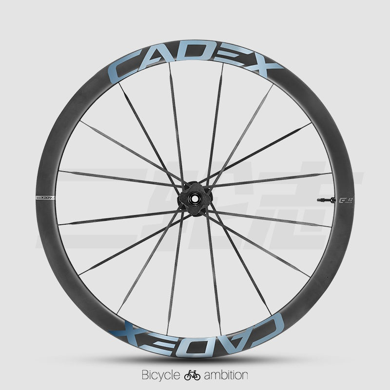 CADEX 50 Adesivos para Aro de Roda Ultra | Conjunto de Rodas de Carbono para Estrada, Vinil de Troca de Cor, À Prova d'Água, Resistente a UV, Opções Multicor