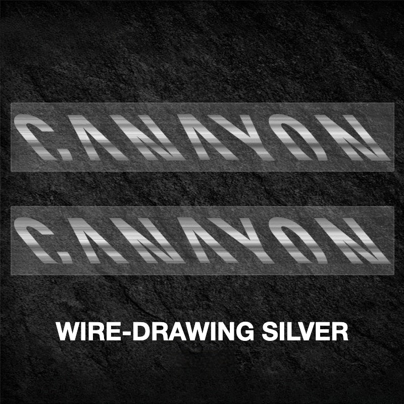 Canyon Speedermax Frame Decal Sticker Kit – Logo Cover & Color Change
