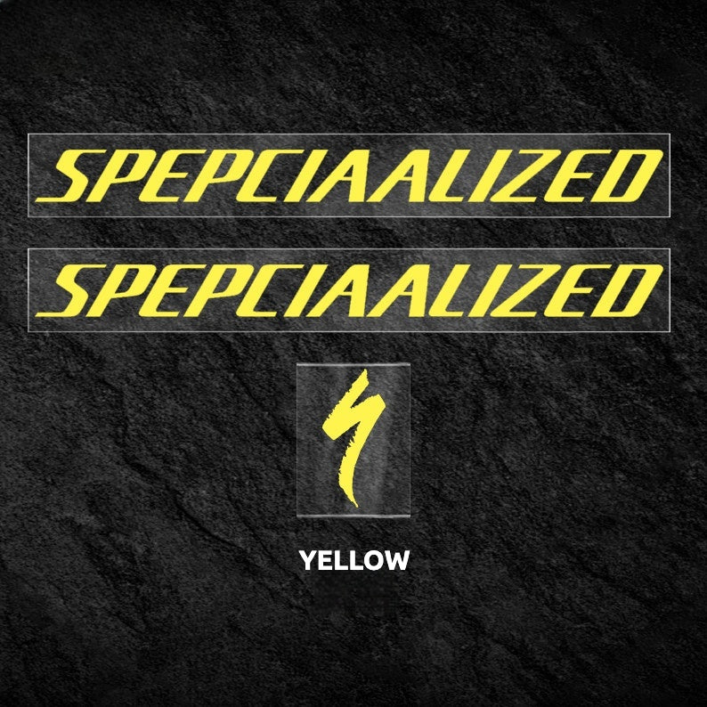 Specialized Aethos Frame Logo Cover Decal Sticker | Waterproof Custom Lightweight Road Bike Frame Decal