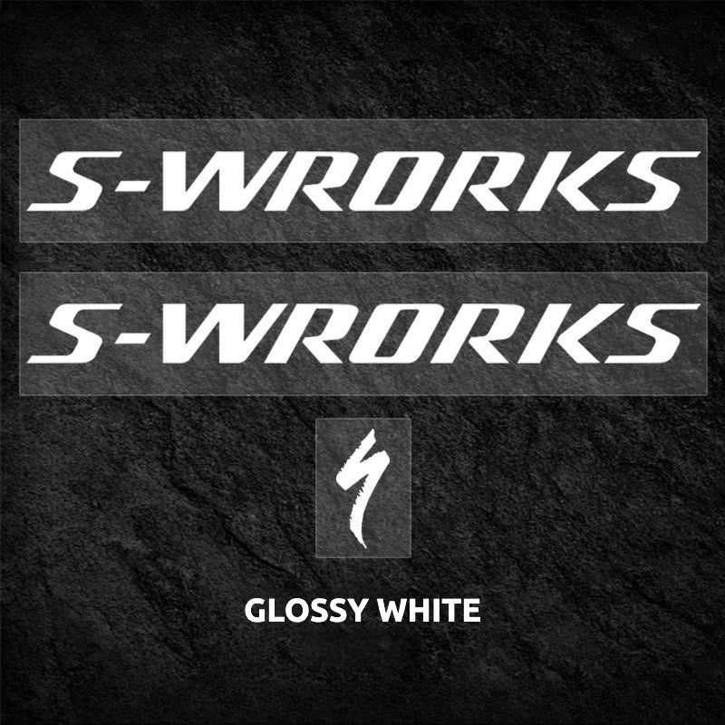 Autocollant de décalcomanie personnalisé pour cadre S-Works SL7 | Autocollant personnalisé imperméable pour cadre de vélo de route
