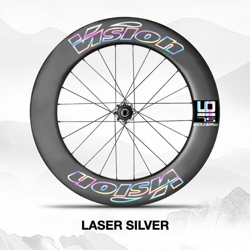 VISION METRON SL91 Single Wheel Decal Kit | Aero Carbon Rim Graphics