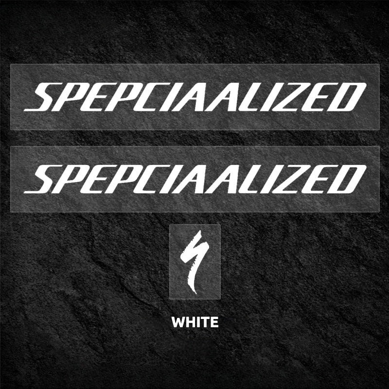 Specialized Aethos Frame Logo Cover Decal Sticker | Waterproof Custom Lightweight Road Bike Frame Decal