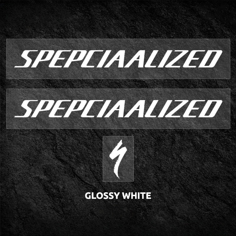 Specialized Aethos Frame Logo Cover Decal Sticker | Waterproof Custom Lightweight Road Bike Frame Decal