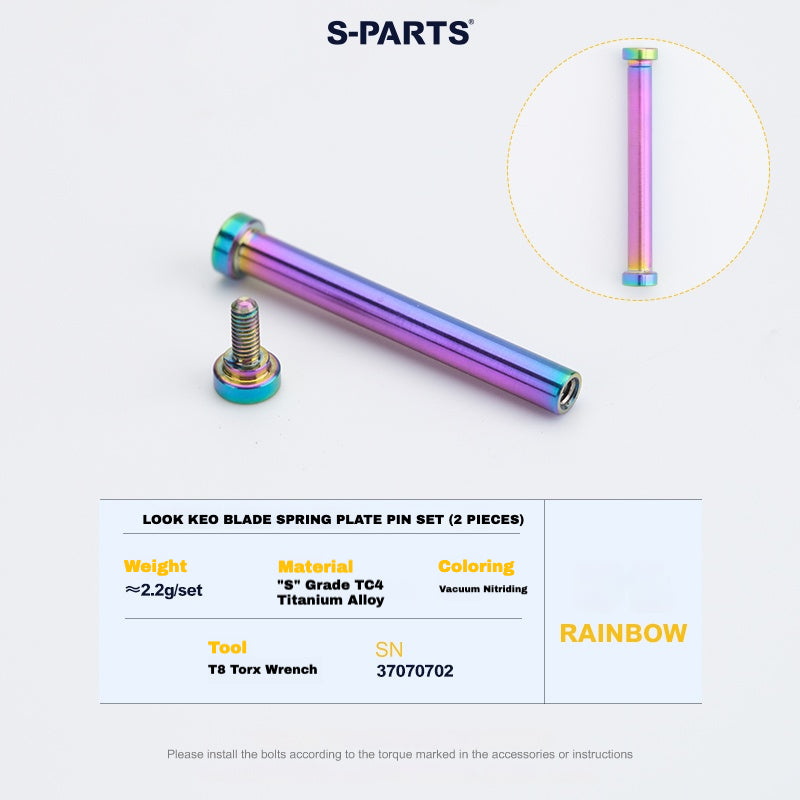 pedal plate look keo S-PARTS Titanium Upgrade Kit for KEO2 MAX (60.5g) & BLADE (52.9g) – Axles, Tension Bolts & Pins Material_Leather METAL GEAR SOLID: MASTER Wähle Deine Größe:51-55 cm allowing you to adjust