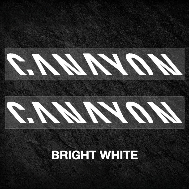 Canyon Speedermax Frame Decal Sticker Kit – Logo Cover & Color Change