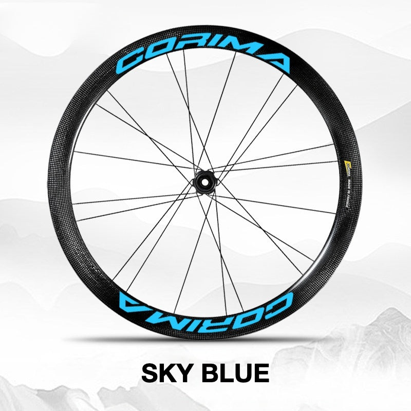 CORIMA WS37 Wheel Decal Sticker Kit – Logo Cover & Custom Color Wrap