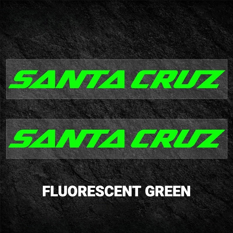 SANTA CRUZ Blur 4 Frame Logo Decal Kit | Custom Color Change MTB Sticker