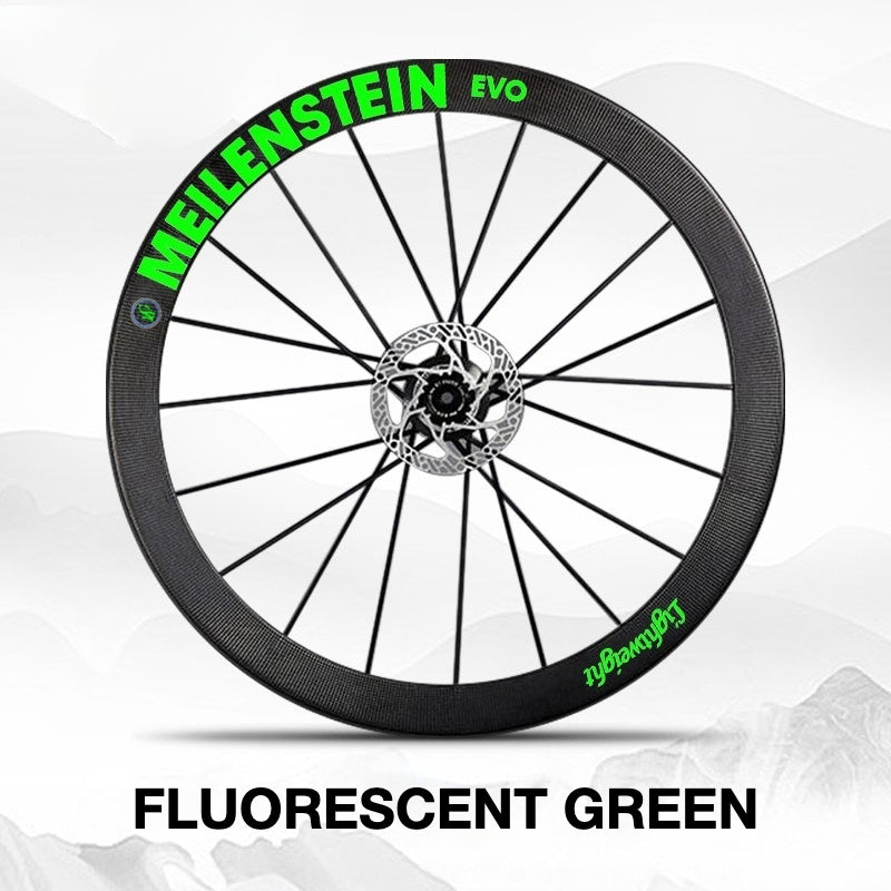 Lightweight MEILENSTEIN EVO Wheel Decal Sticker Kit – Logo Cover & Color Change