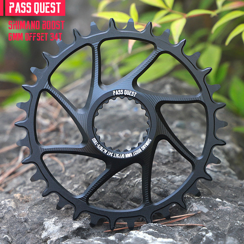 PASS QUEST Shimano Direct Mount MTB Chainring | M7100 M8100 M9100 | 3mm / 6mm Offset Narrow Wide