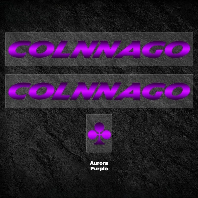 Adesivos de Logo para Quadro Colnago V4 | Etiquetas Personalizadas à Prova d'Água OEM