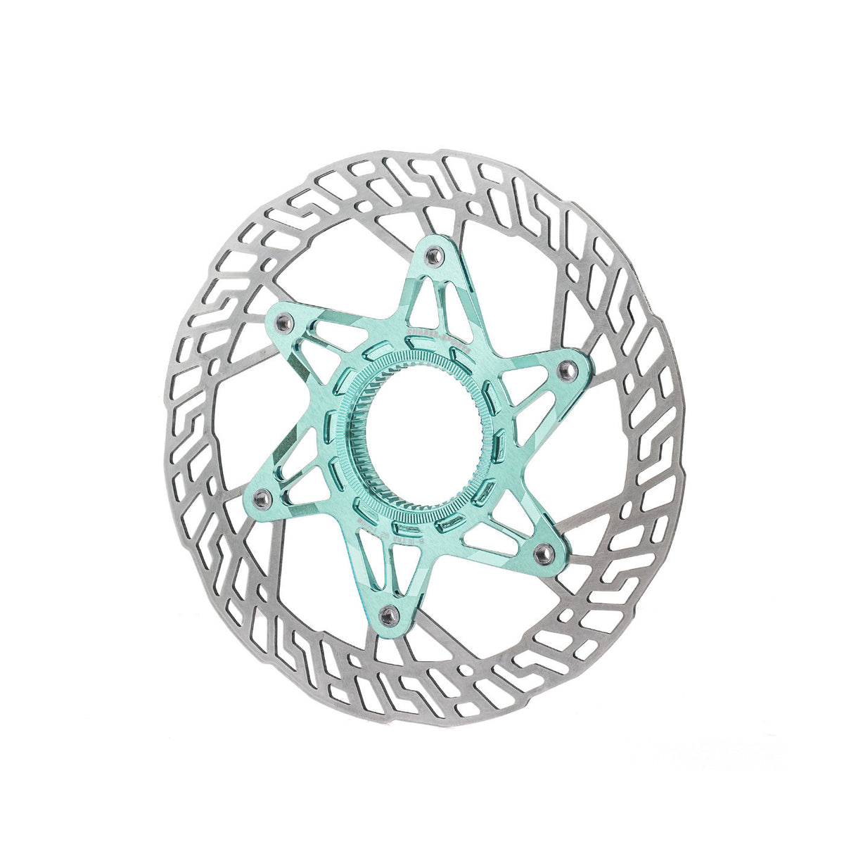 Chaser G2 Rotor de Freio a Disco Ultralight Center Lock 140/160mm | 7075 CNC + SUS420 | Atualização com Rebites de Titânio