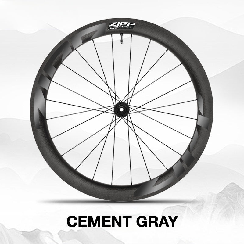 2025 ZIPP 303 XPLR SW Wheel Decal Sticker Kit – Reflective Waterproof Gravel Rim Graphics