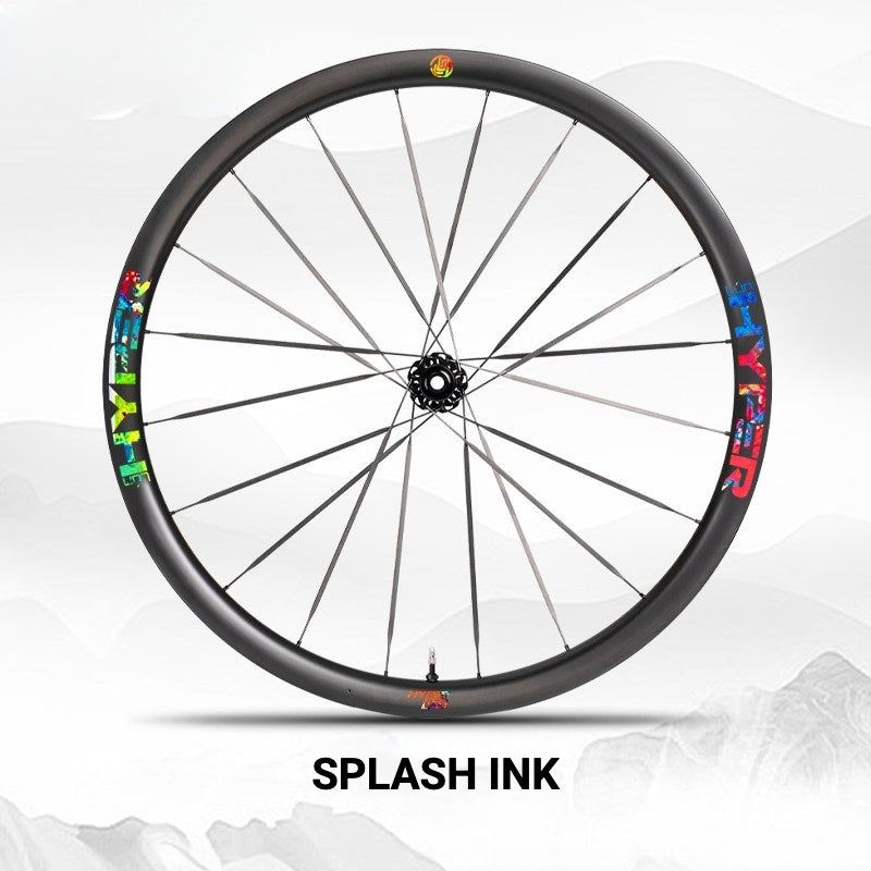 Infinity Logo Decals for Lún HYPER 3 D33 Gen 3 Wheelset | Waterproof Rim Overlay Stickers（Complete Decal Set for Two Wheels + Spare Decals Included）