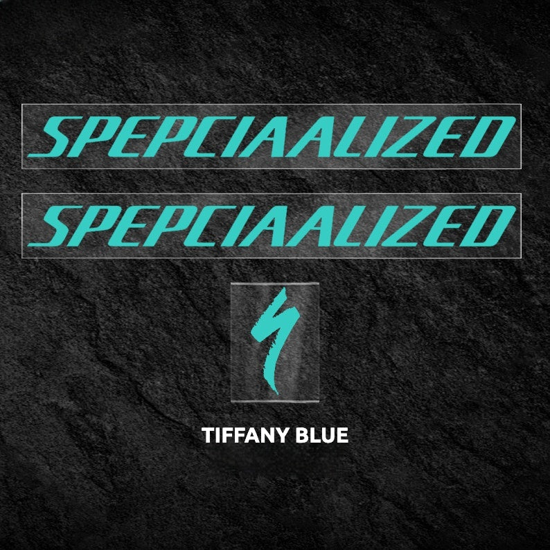 Specialized Aethos Frame Logo Cover Decal Sticker | Waterproof Custom Lightweight Road Bike Frame Decal