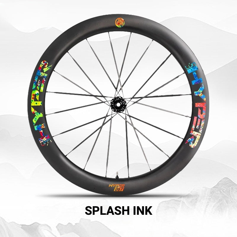 Infinity Logo Decals for Lún HYPER 3 D67 Gen 3 Wheelset | Waterproof Rim Overlay Stickers（Complete Decal Set for Two Wheels + Spare Decals Included）