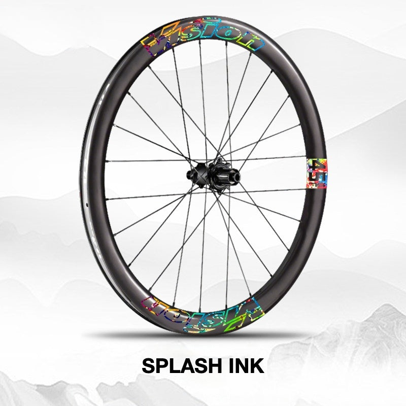 Custom Decal Kit for VISION METRON SL45 Wheels | Road Bike Carbon Rim Wrap Stickers(Complete Wheelset Decal Kit + Spare Set)