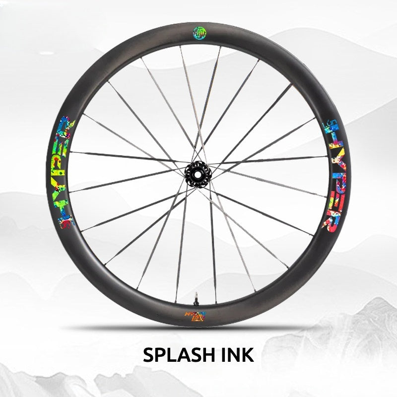 Infinity Logo Decals for Lún HYPER 3 D45 Gen 3 Wheelset | Waterproof Rim Overlay Stickers（Complete Decal Set for Two Wheels + Spare Decals Included）