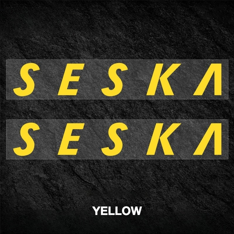 Adesivos para Quadro de Bicicleta de Estrada SEKA SPEAR | Etiquetas de Substituição de Logotipo Personalizadas à Prova d'Água