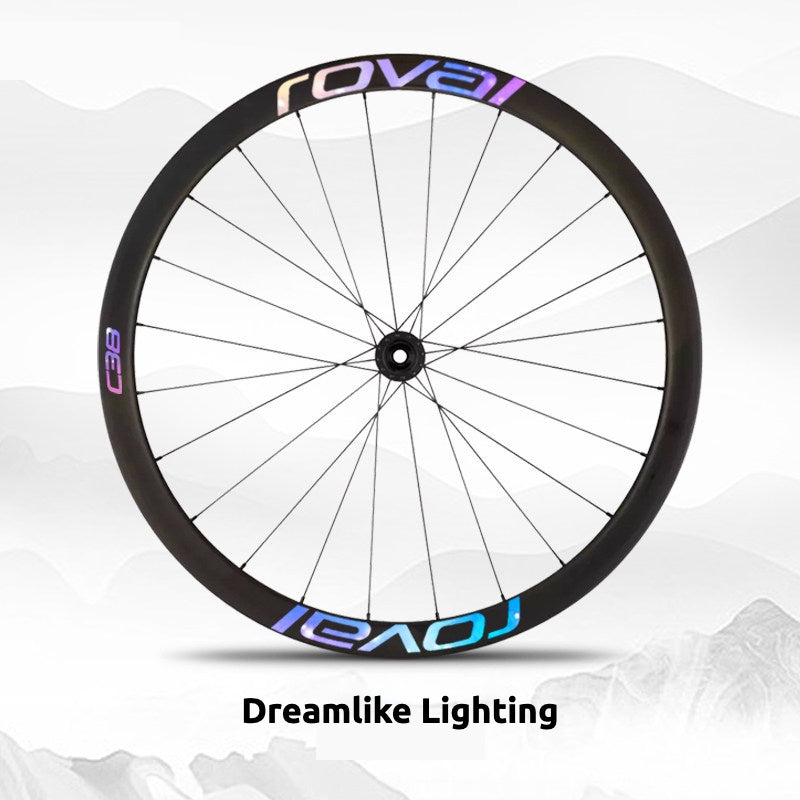 Roval C38 DISC Wheel Decals Sticker Kit for Specialized Roval Carbon Wheels