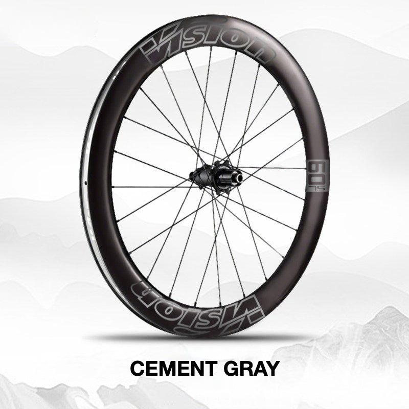 Custom Decal Kit for VISION METRON SL60 Wheels | Road Bike Carbon Rim Wrap Stickers(Complete Wheelset Decal Kit + Spare Set)