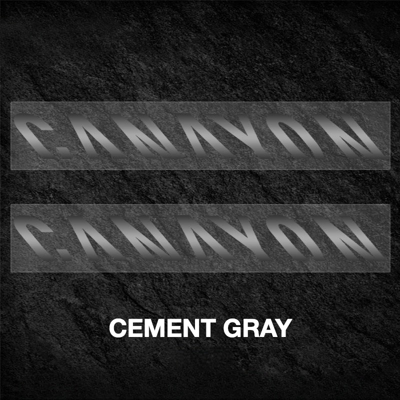 Canyon Speedermax Frame Decal Sticker Kit – Logo Cover & Color Change
