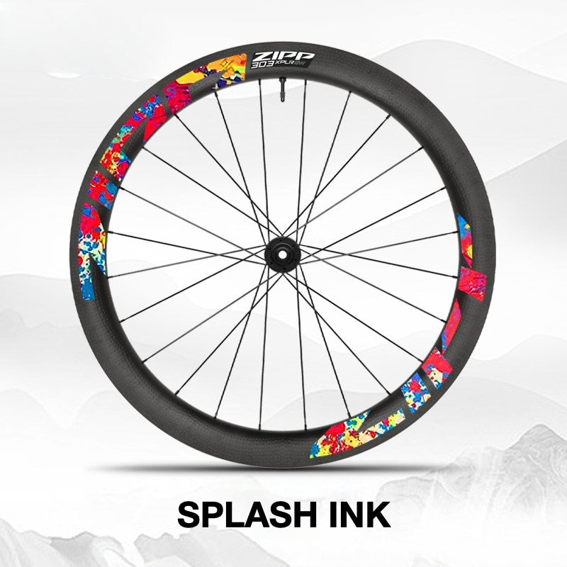 2025 ZIPP 303 XPLR SW Wheel Decal Sticker Kit – Reflective Waterproof Gravel Rim Graphics