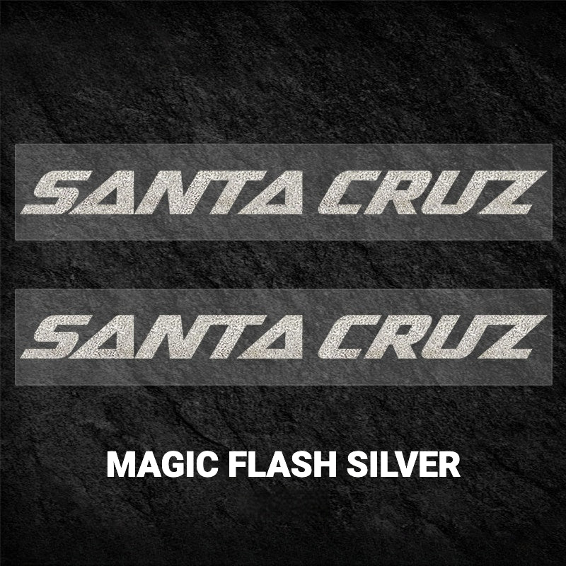 SANTA CRUZ Blur 4 Frame Logo Decal Kit | Custom Color Change MTB Sticker