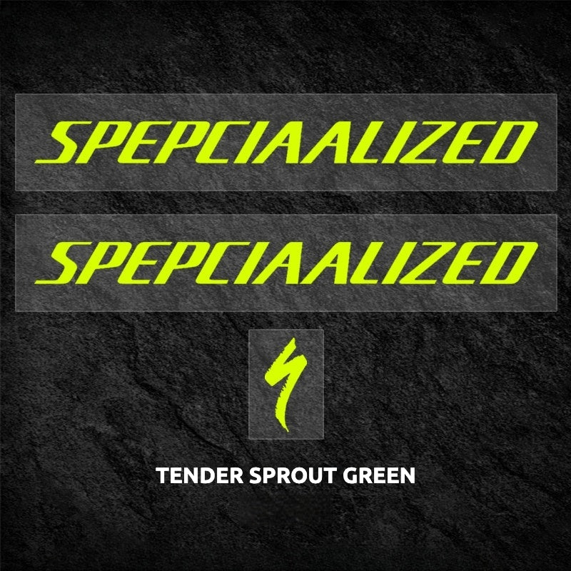 Specialized Aethos Frame Logo Cover Decal Sticker | Waterproof Custom Lightweight Road Bike Frame Decal