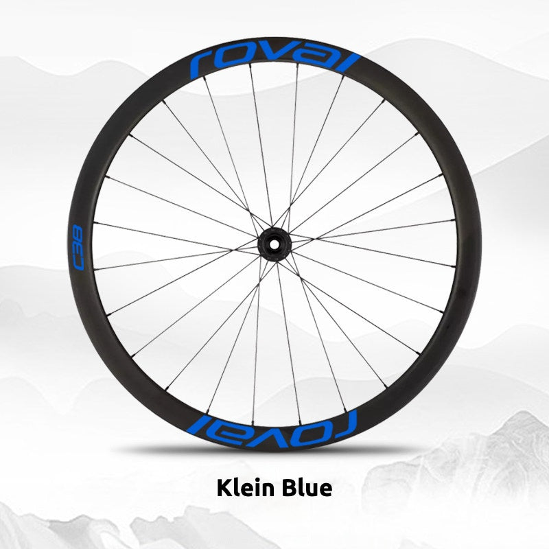 Roval C38 DISC Wheel Decals Sticker Kit for Specialized Roval Carbon Wheels