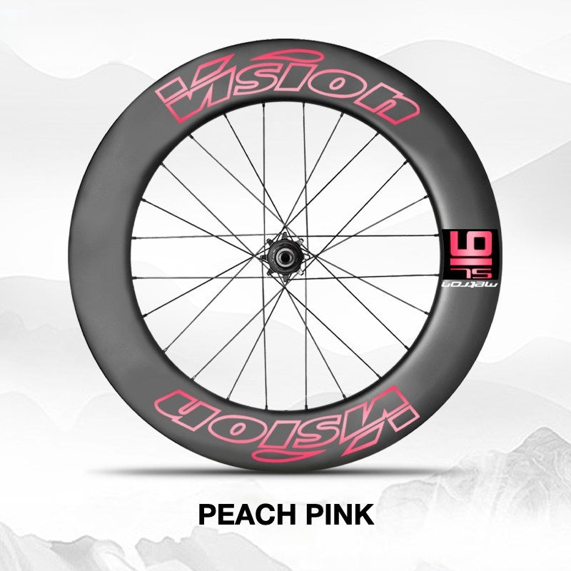 VISION METRON SL91 Single Wheel Decal Kit | Aero Carbon Rim Graphics