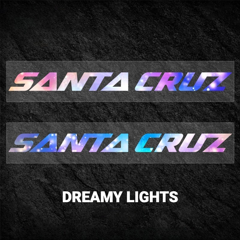 SANTA CRUZ Blur 4 Frame Logo Decal Kit | Custom Color Change MTB Sticker