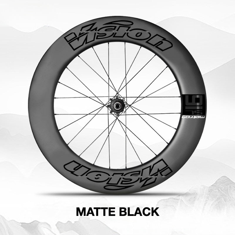 VISION METRON SL91 Single Wheel Decal Kit | Aero Carbon Rim Graphics