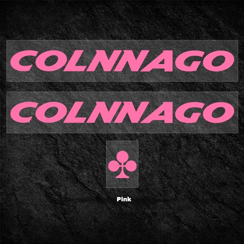 Adesivos de Logo para Quadro Colnago V4 | Etiquetas Personalizadas à Prova d'Água OEM