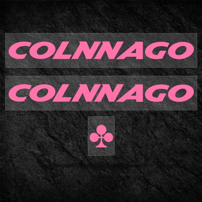 Colnago V5RS Logo Decal Set (2× Downtube + 1× Headtube)｜Custom Frame Color Change Stickers｜35+ Colors