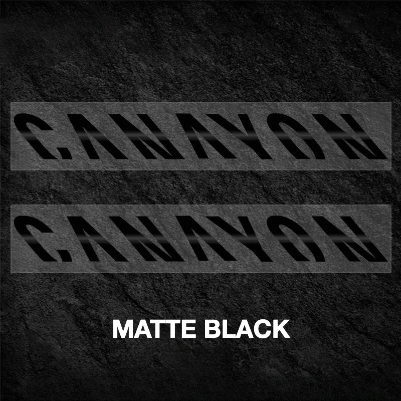 Canyon Speedermax Frame Decal Sticker Kit – Logo Cover & Color Change