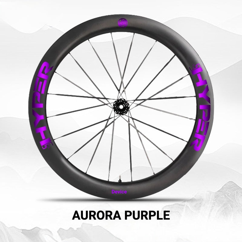 Infinity Logo Decals for Lún HYPER 3 D67 Gen 3 Wheelset | Waterproof Rim Overlay Stickers（Complete Decal Set for Two Wheels + Spare Decals Included）