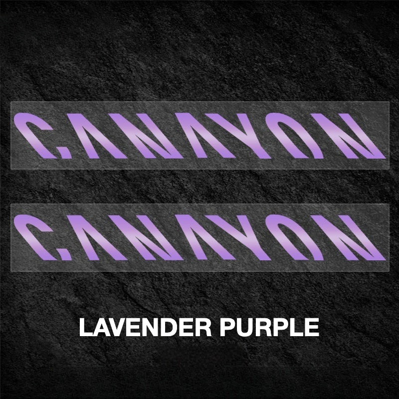 Canyon Speedermax Frame Decal Sticker Kit – Logo Cover & Color Change