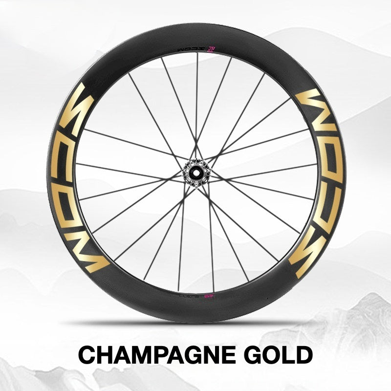 SCOM Wind Blade 40 Wheel Decal Sticker Kit – Logo Cover & Color Change
