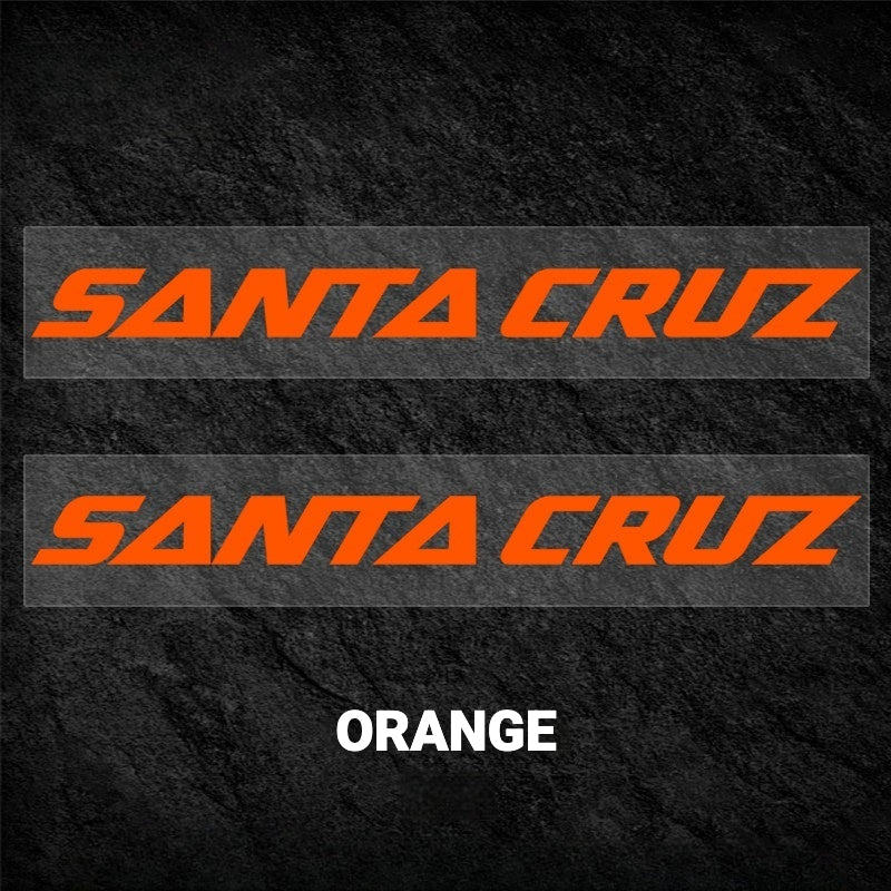 SANTA CRUZ Blur 4 Frame Logo Decal Kit | Custom Color Change MTB Sticker