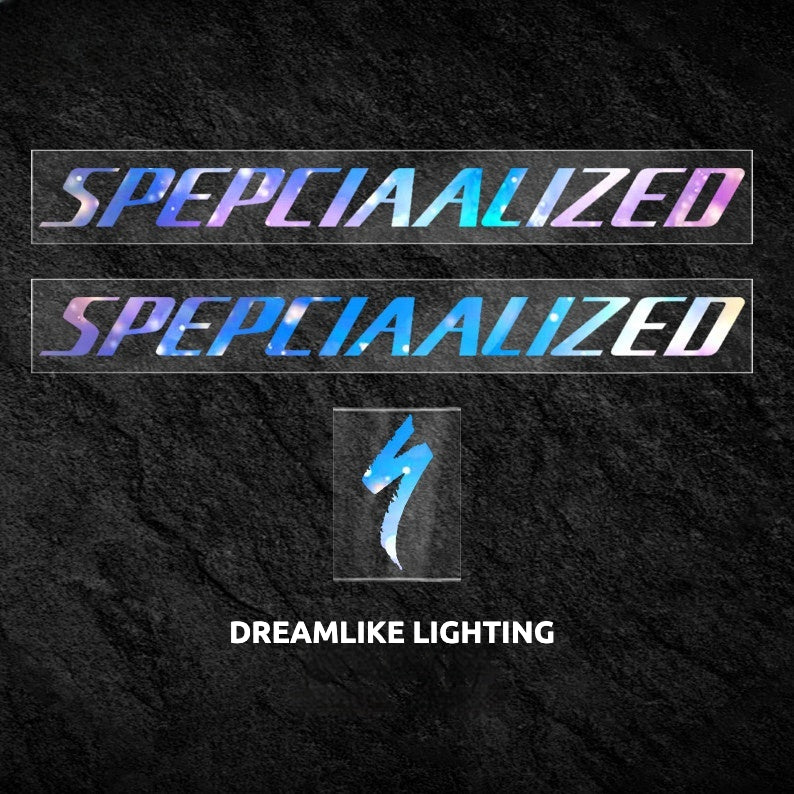 Specialized Aethos Frame Logo Cover Decal Sticker | Waterproof Custom Lightweight Road Bike Frame Decal