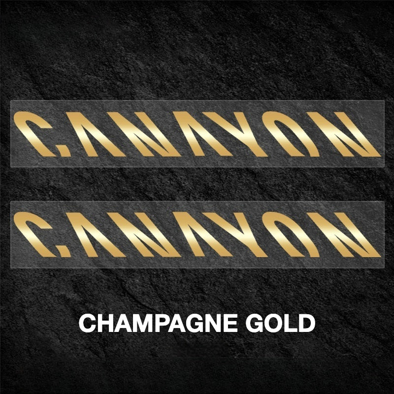 Canyon Speedermax Frame Decal Sticker Kit – Logo Cover & Color Change
