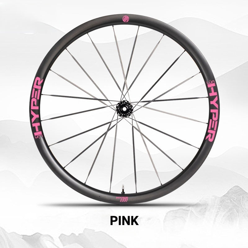 Infinity Logo Decals for Lún HYPER 3 D33 Gen 3 Wheelset | Waterproof Rim Overlay Stickers（Complete Decal Set for Two Wheels + Spare Decals Included）