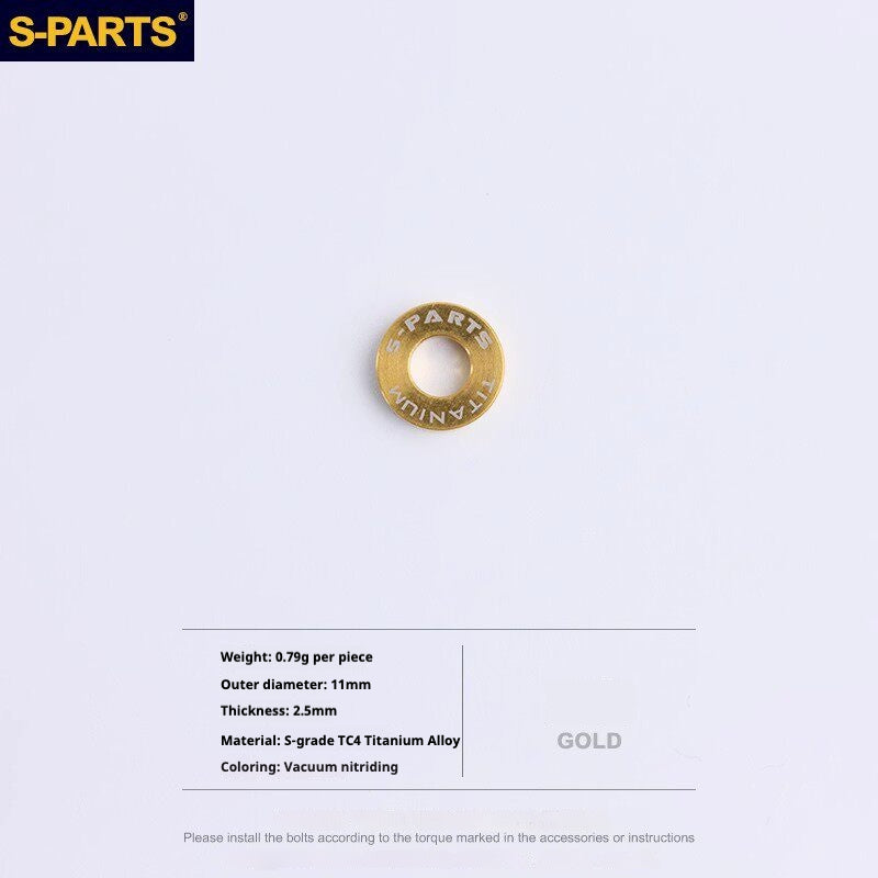 S-PARTS Road Bike Disc Brake Titanium Alloy Screw Set for SRAM RED Force Rival 12-speed AXS
